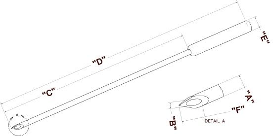 NANOFIL 35G BEVELED NEEDLE