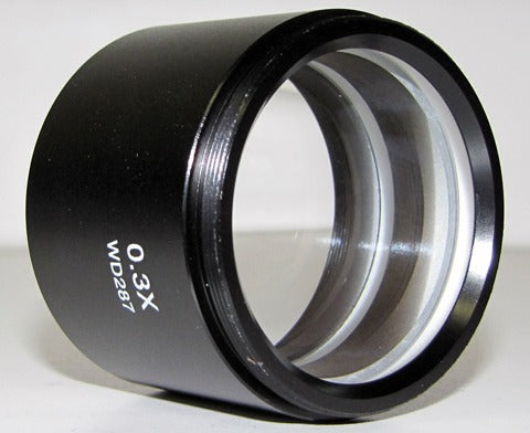 PZMIII 0.3X Long Working Distance Objective Lens