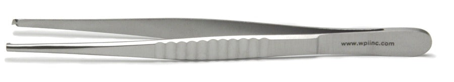 Tissue Forceps, 12.5 cm, 1x2 Teeth, German