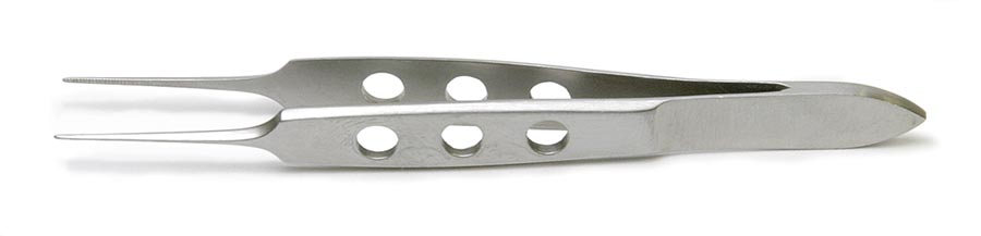 Bishop-Harmon Forceps, 9 cm, Serrated, German