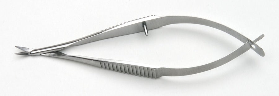 Micro Forbici McPherson Vannas – Lama Dritta 10mm – Grado Premium Per Laboratorio