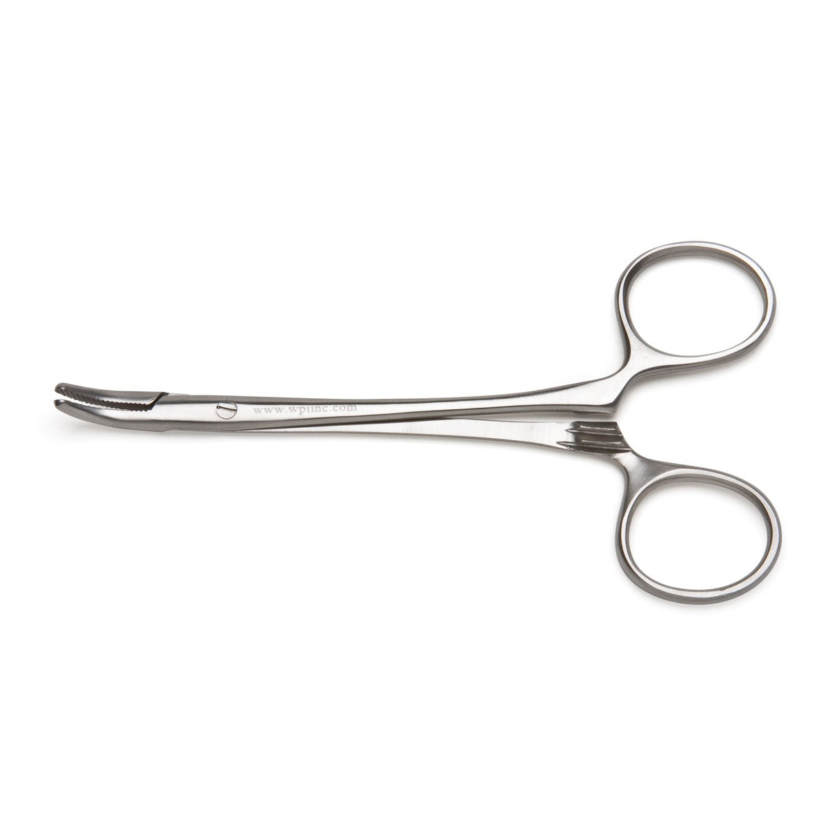Radolf Holding Forceps, 13.5cm, Curved Serrated Jaw