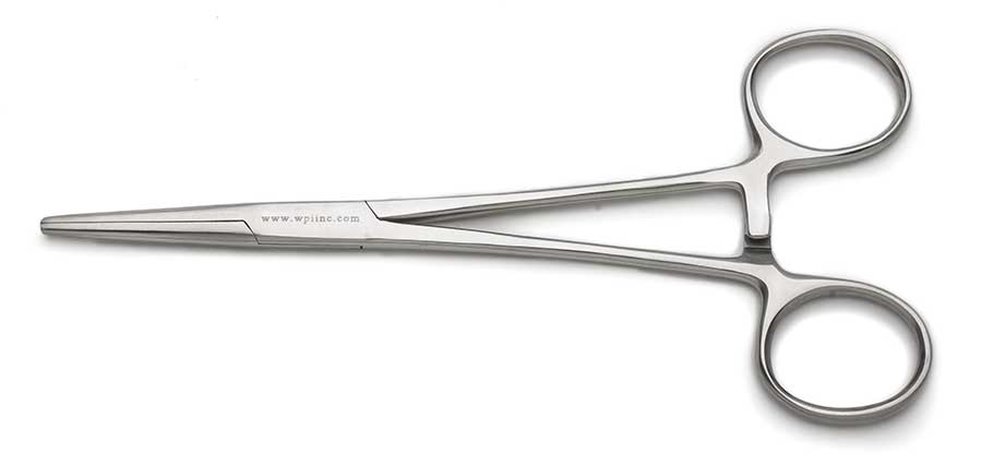 Crile Hemostatic Forceps, 15.9 cm, Straight, Smooth