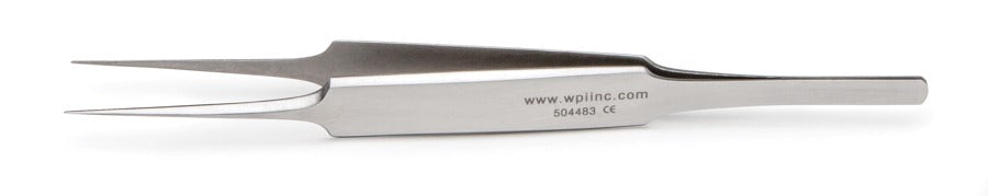 Microdissecting Forceps, Straight, 10.2cm, Fine Sharp Tips