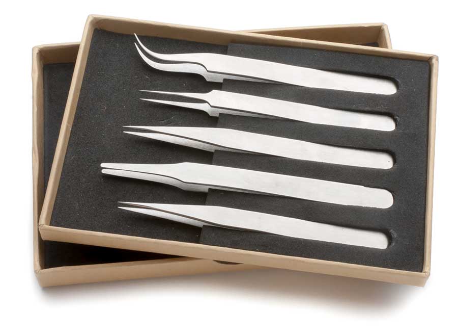 Student Tweezer Kit, Swiss made