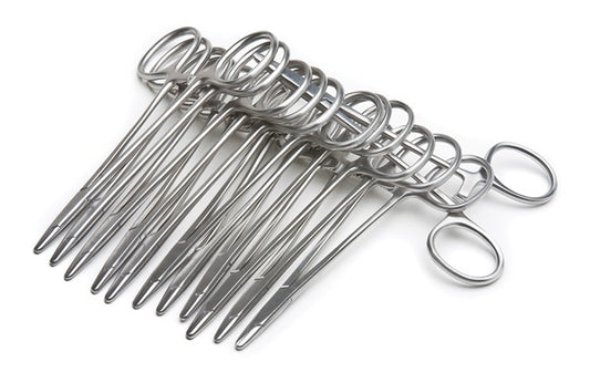 Derf Needle Holders, 12.5cm, Straight, 12-pack, Disposable