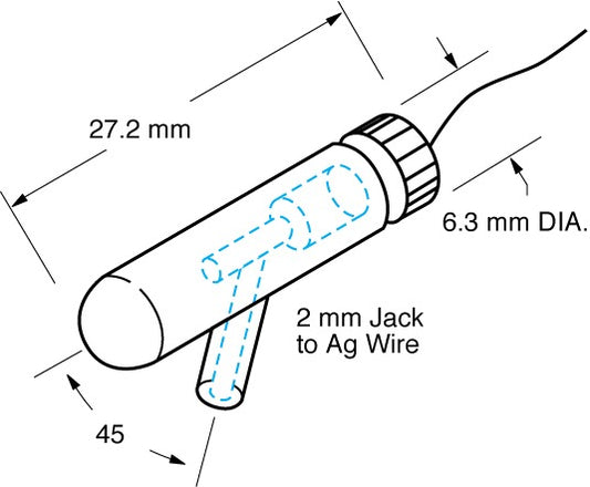 Microelectrode Holder (MEH3FW45)-MEH3FW4515