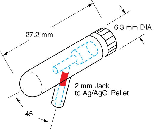 Microelectrode Holder (MEH3F45)-MEH3F4515