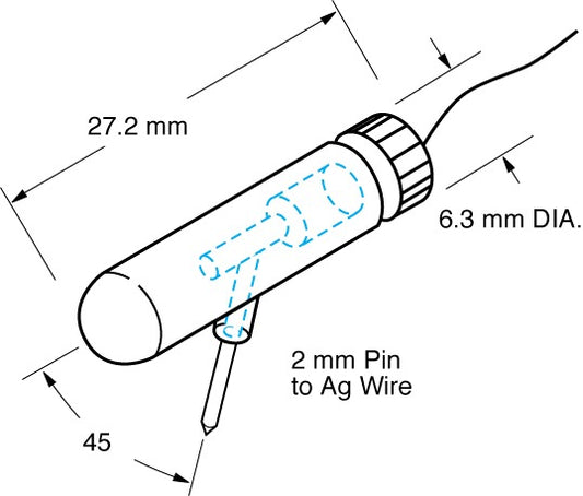 Microelectrode Holder (MEH3W45)-MEH3W4520