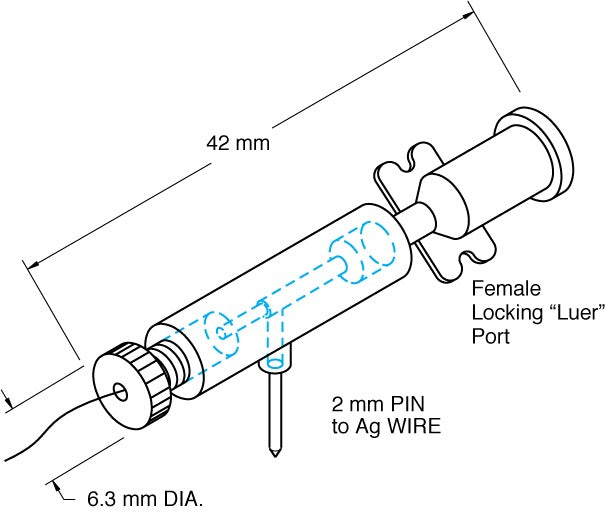 Microelectrode Holder (MPH6R)-MPH6R15