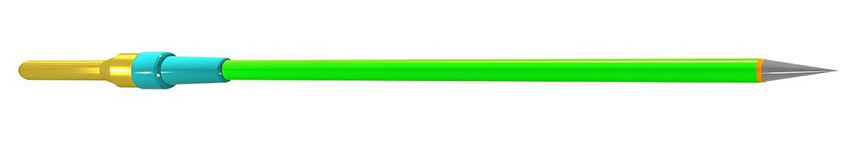 Tungsten Profile C, 76 mm long, 0.356 mm shaft-TM33B01KT