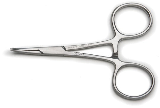 Hartman Mosquito Hemostatic Forceps, 9 cm, Curved, German