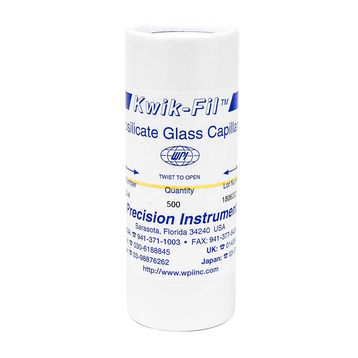 Thin Wall Glass Capillaries-TW100-4