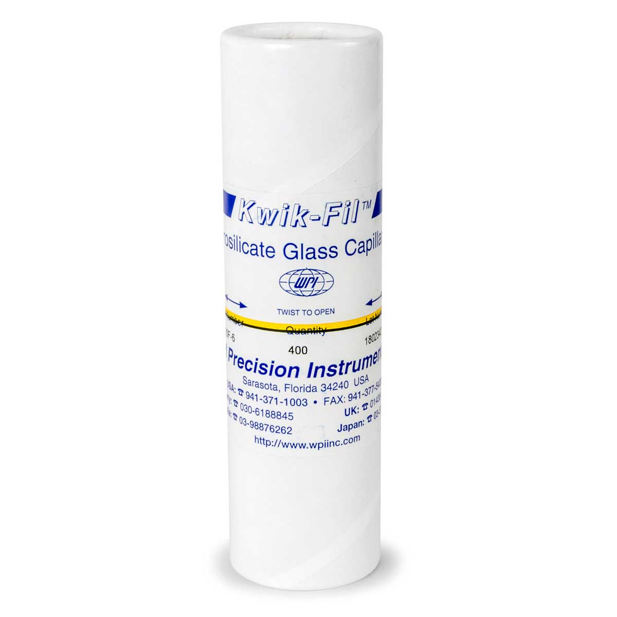 Thin Wall Glass Capillaries-TW120F-6