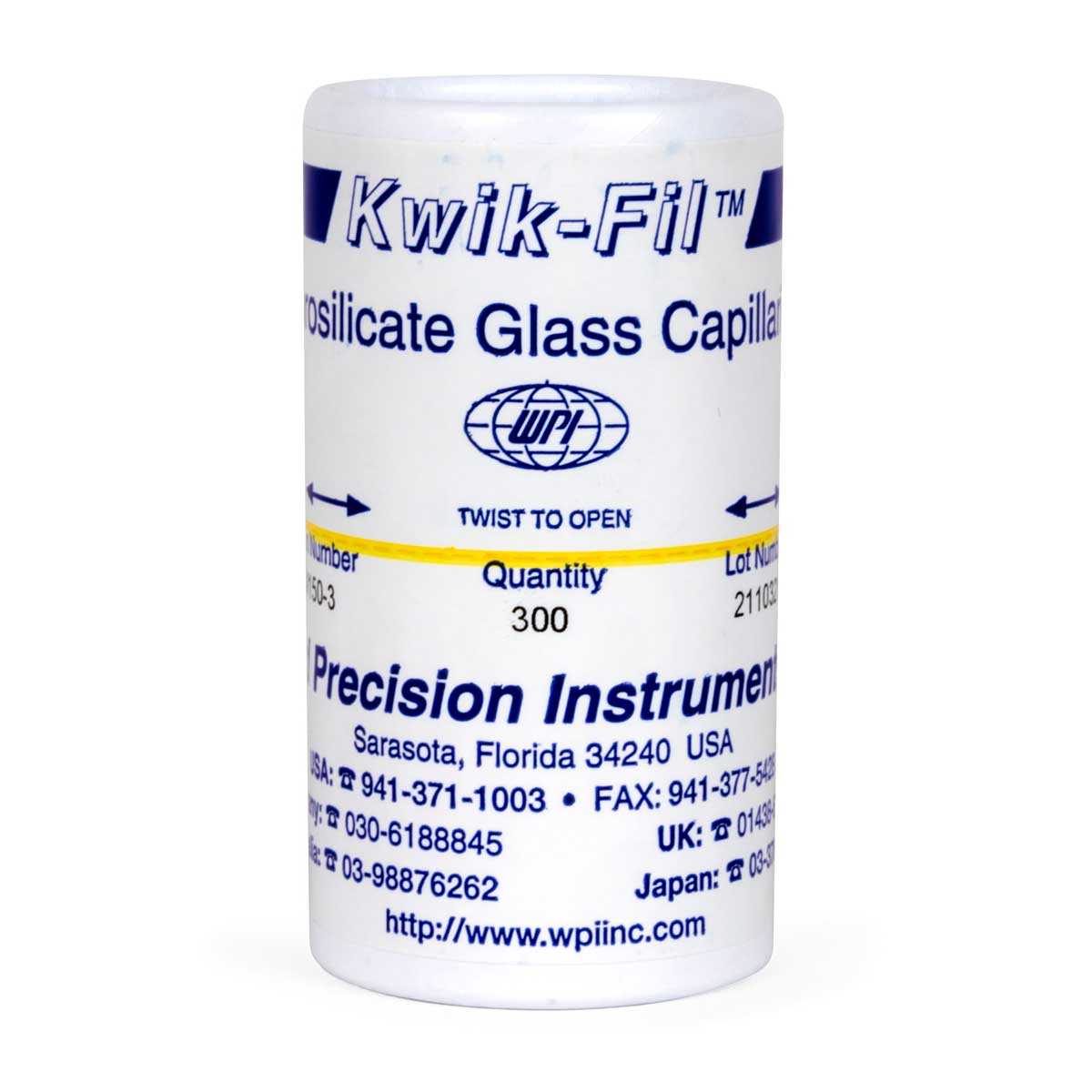 Thin Wall Glass Capillaries-TW150-3