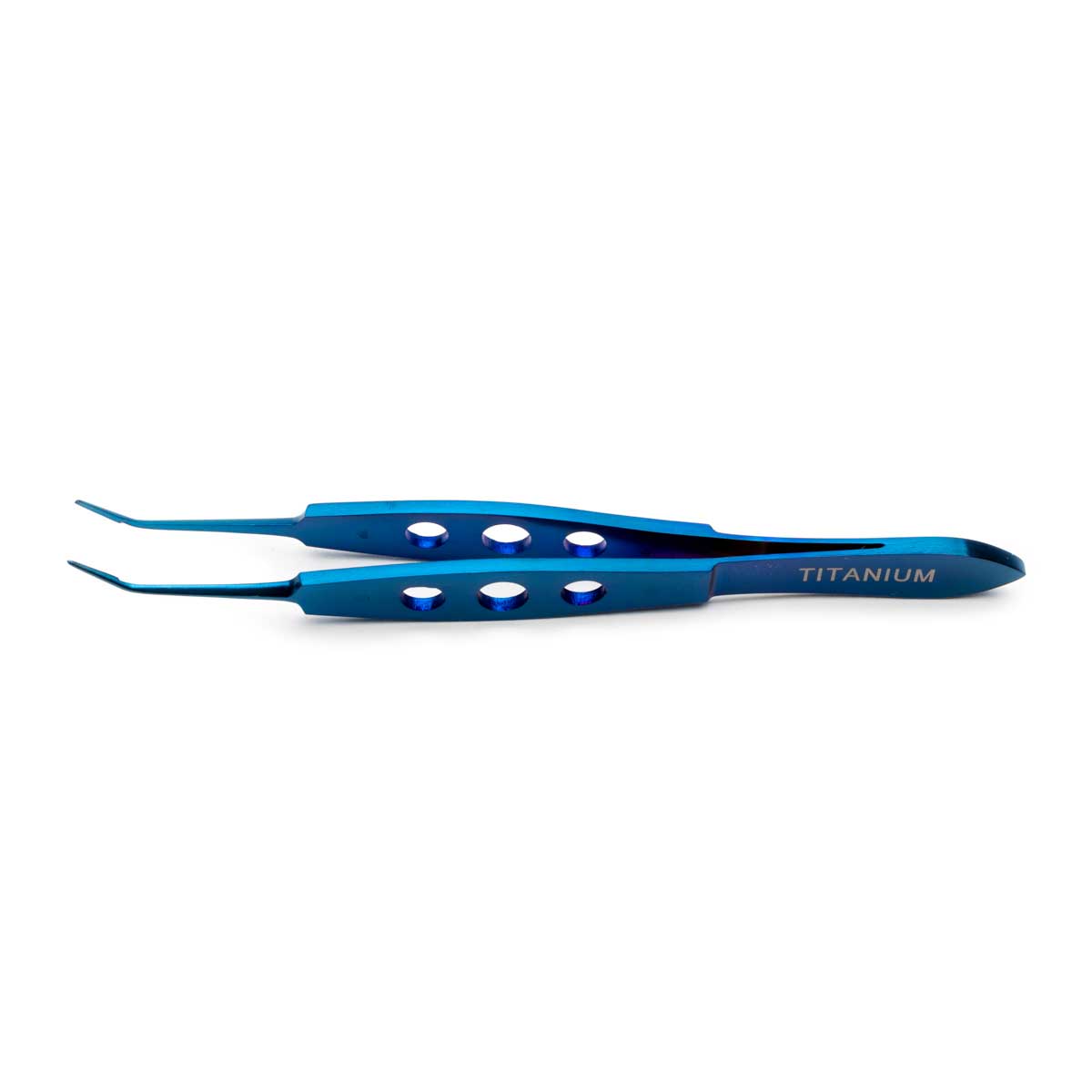 McPherson Forceps, 11.5 cm (4.5 in.), Angled Tips 9.5 mm, 6.6 mm Tying Platform