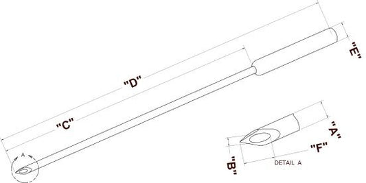 NANOFIL 35G BEVELED NEEDLE