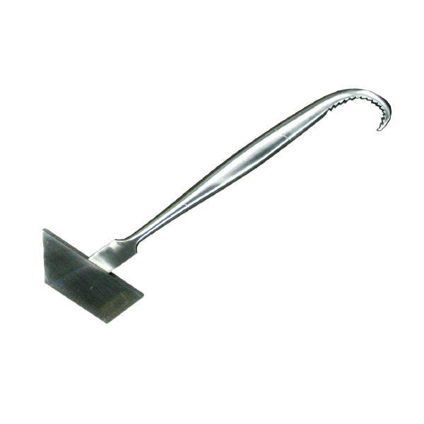 BONE MALLET, POST MORTEM, HOOK HANDLE, 8"