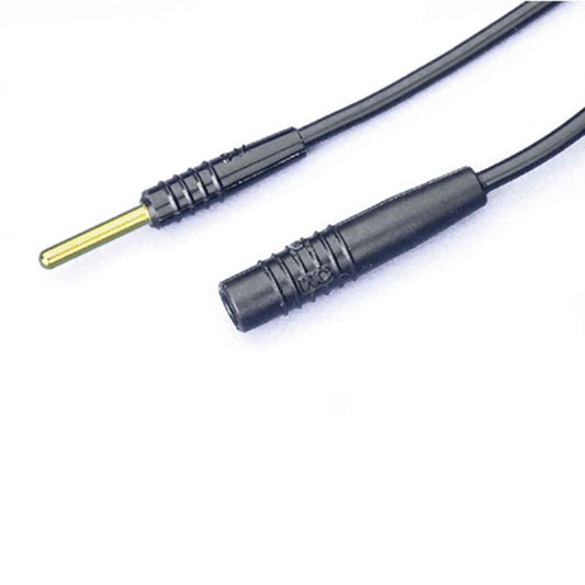 Low-noise cable for Microelectrode Holder, A : pin,  B : jack