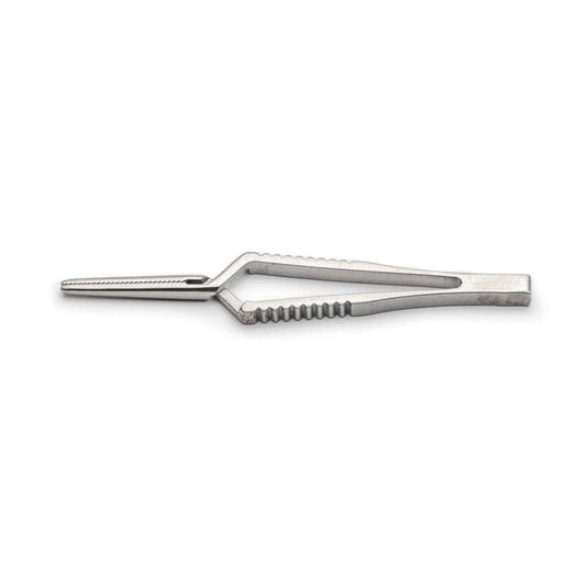 Small Bulldog Clamp, 6cm, Straight, Serrated, SS