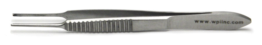 Graefe Forceps, 7cm, Straight, 0.7mm 1x2 Teeth