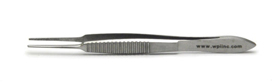 Graefe Forceps, 7cm, Serrated, Straight 0.7mm Tip