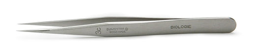 Dumont Tweezers #3C, 11cm, 0.08 x 0.04mm tips, Dumostar Steel