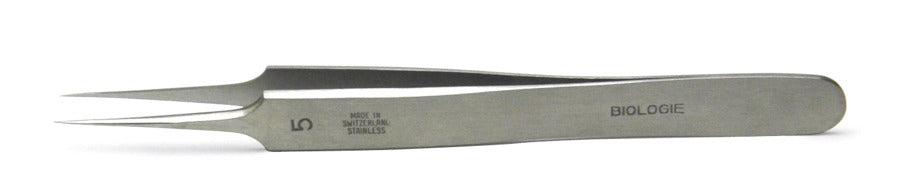 Dumont Tweezers #5, 11cm, 0.05 x 0.01mm tips