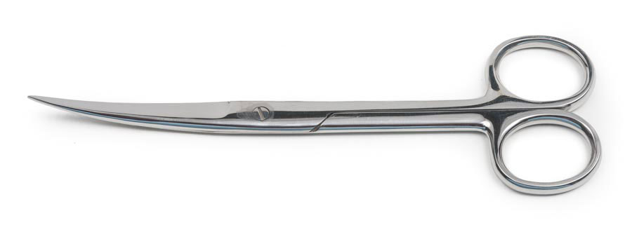 Operating Scissors, 16cm, Sharp/Sharp, Curved – Coherent Store
