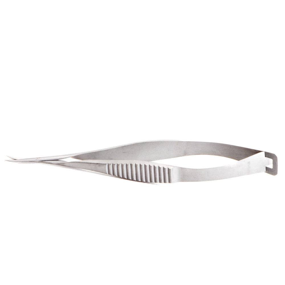 Vannas Scissors, 8.5cm, Curved, 7mm Blades