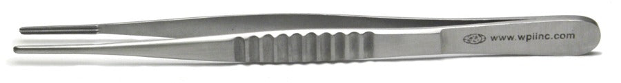 DeBakey Tissue Forceps, 15cm, Straight, Delicate Jaw, 1.5mm Wide, German