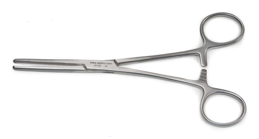 Rochester-Carmalt Hemostatic Forceps, 16cm, Straight