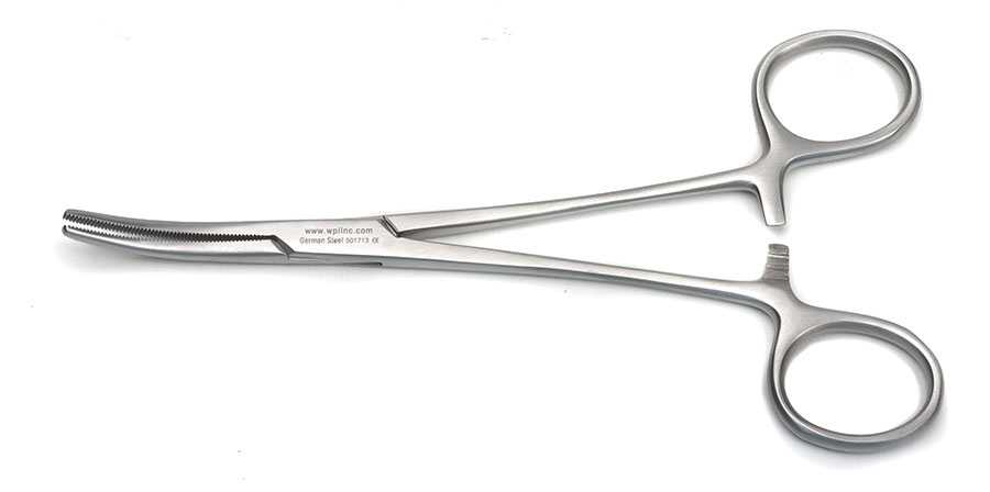 Crile-Rankin Hemostatic Forceps, 15.9cm, Curved
