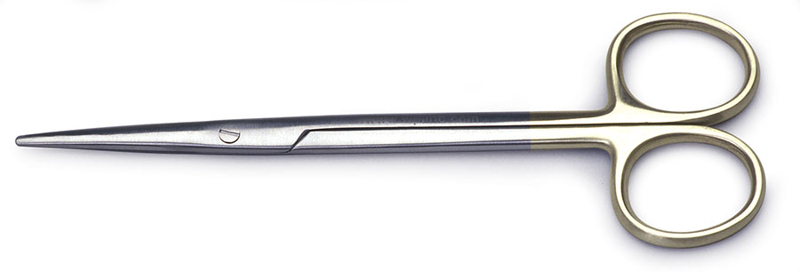 Metzenbaum Scissors, 17.75 cm, Straight, Tungsten Carbide