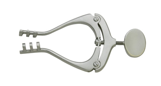 Jansen Retractor, 11.5cm, 3x3 Prongs, German