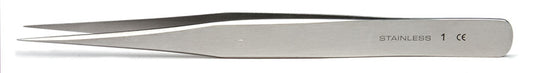 Economy Tweezers #1, 11cm, 0.45x0.55mm Tips