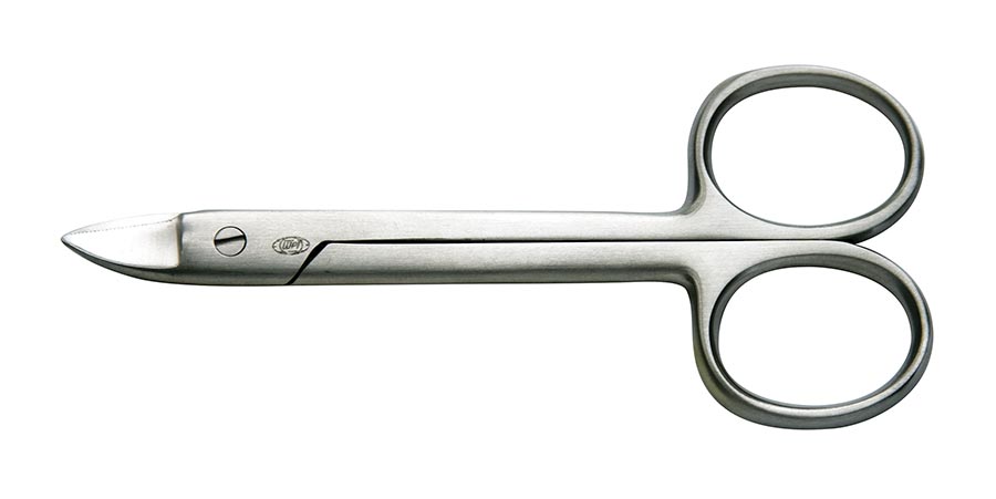 Bone Cutter, 10.5cm, Curved, Strong Tips