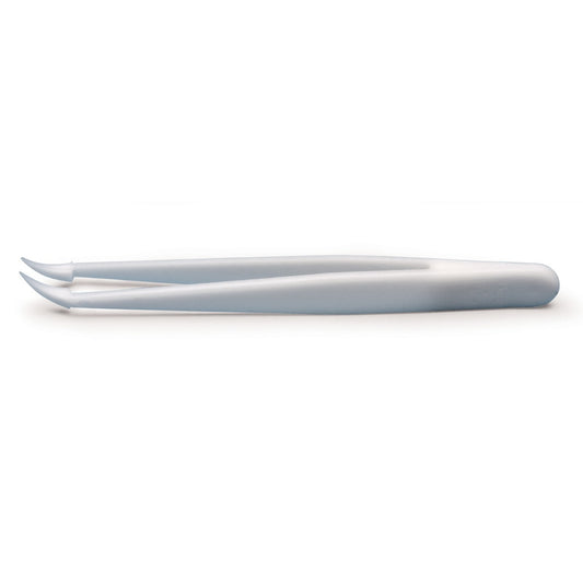 Delrin Plastic Tweezers, 11.8cm, Curved