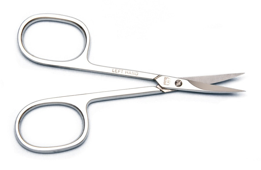 Mini Dissecting Scissors, 9cm, Curved, Fine Tips, Left Hand