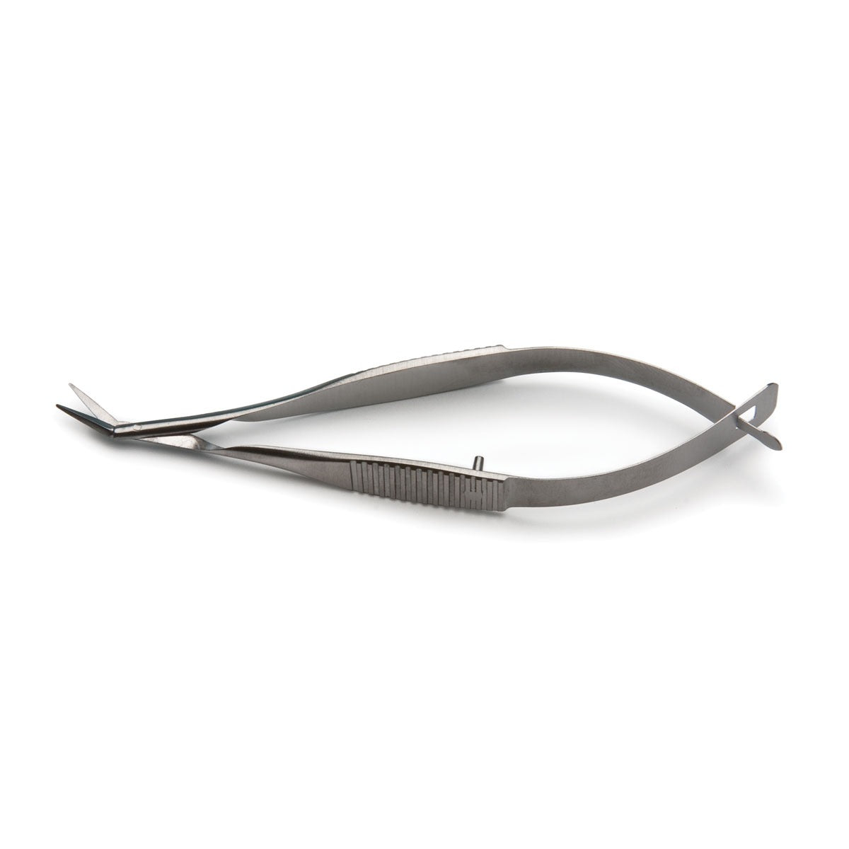 McPherson Vannas Scissors, 9.0 cm, 45 Degree Angled Blunt Tips