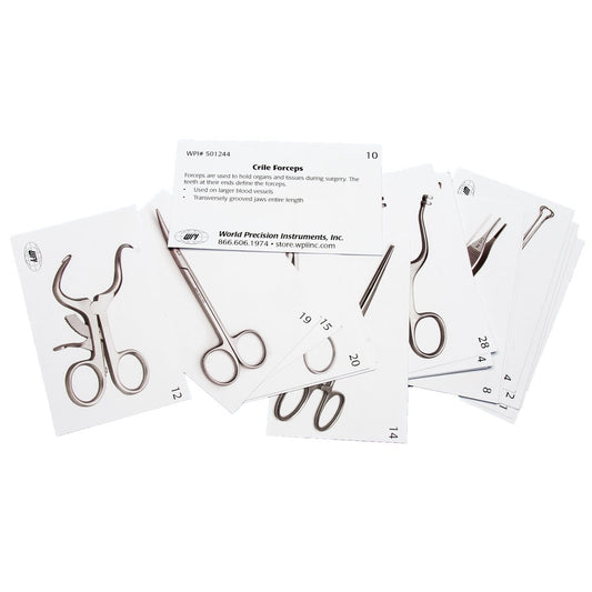 Vet Tech Surgical Instrument Flash Cards