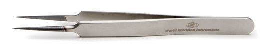 WPI Swiss Tweezers, 11cm, Straight, Diamond Coated Tips