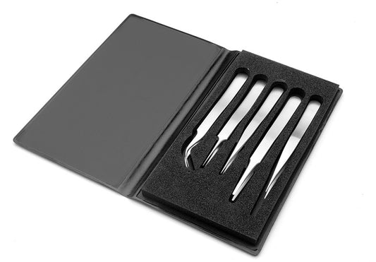 WPI Swiss Tweezers Set, 5 Pieces