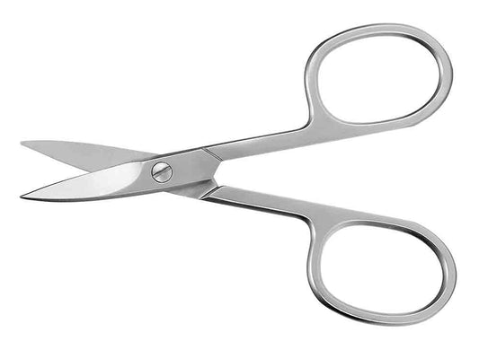 WPI Swiss Scissors, 9 cm, Curved, Heavy Duty