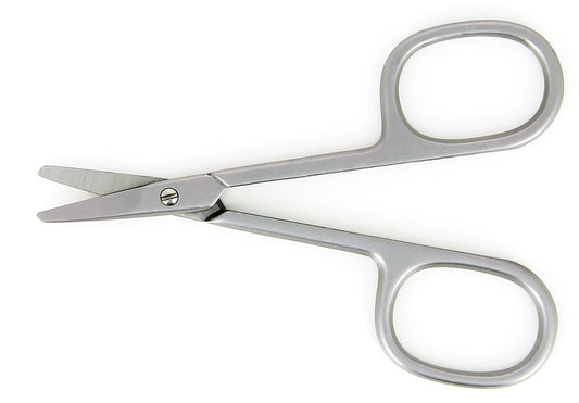 WPI Swiss Scissors, 9 cm, Curved, Fine Blunt Tip