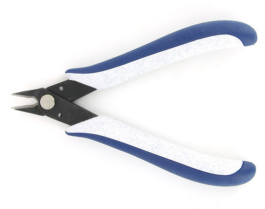 Ergonomic Micro-Shear Flush Cutters, 12.7 cm, Black Blades