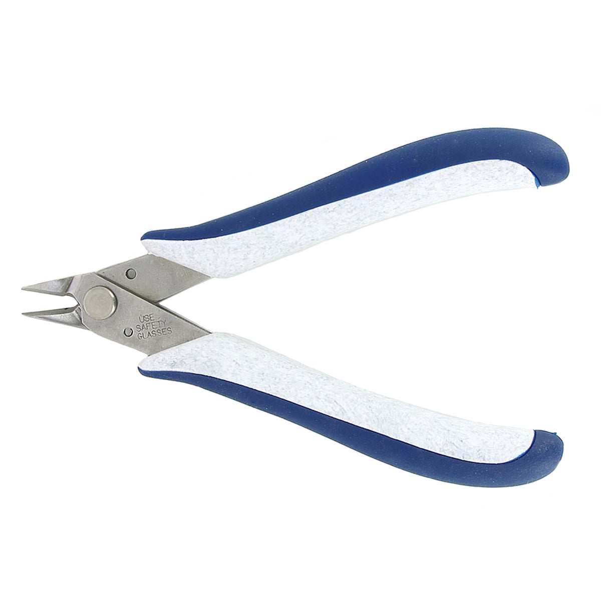 Ergonomic Micro-Shear Flush Cutters, 12.7 cm, Polished Blades