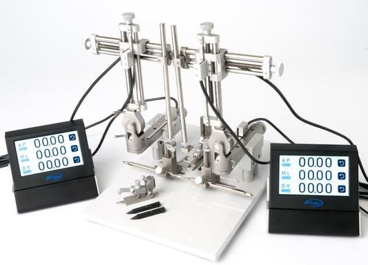 MouseNRat Digital Dual Stereotaxic Instrument, warm base