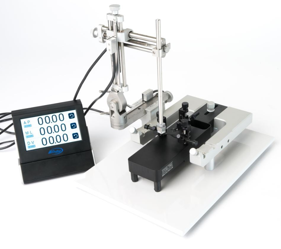 Mouse & Neonatal Rat Digital Dual Stereotaxic Instrument with Adaptors