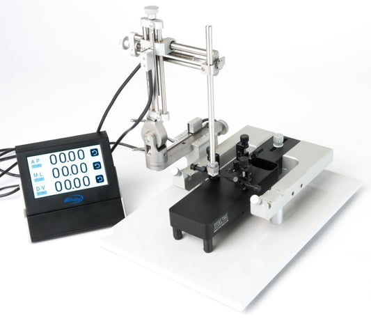 Mouse & Neonatal Rat Ultra Precise Digital Dual Stereotaxic Instrument with Adaptors